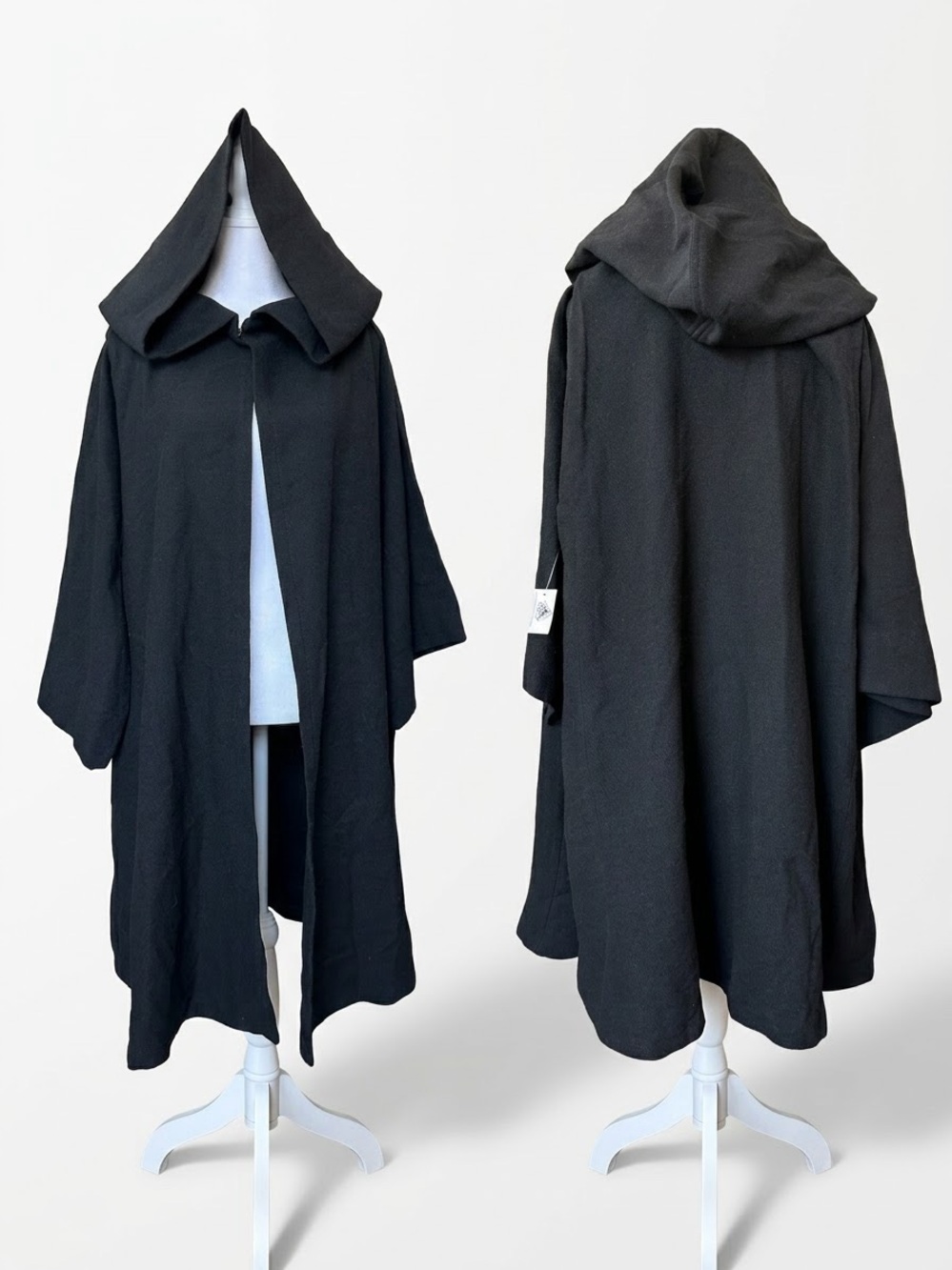 Disney Parks Star Wars Galaxys Edge Black Hooded Robe Youth Medium NWT Cosplay
